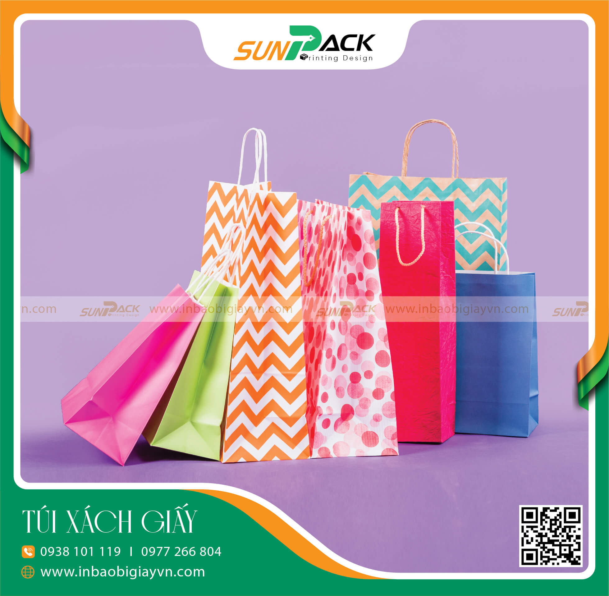 In túi xách giấy